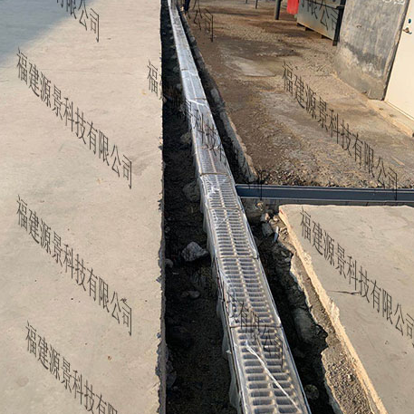 山東濱州醫藥廠排水溝施工案例分析